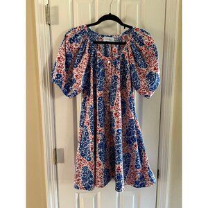 Livro Patterned Dress Red White & Blue